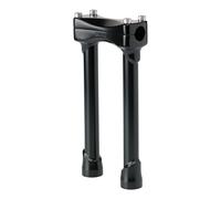 Riser Biltwell Murdock altezza 10 ''neri, omologato per manubri da 1"