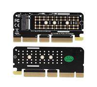 Riser Card M.2 a Pci E3.0X16 Card M.2 Ngff Ssd a Pci E 3.0 X16 Ssd Ad Alta velocità Adattatore per Disco Rigido Scheda di Espansione Riser