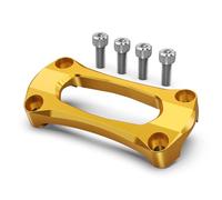 Riser Compatibile Con Suzuki Per RM125 250 2006 2007 2008 Per RMZ250 2007-2019 Motocross 28,6 Mm Stabilizzatore Manubrio Supporto Riser Morsetto Accessori Moto(Yellow)