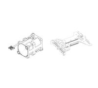 RISER.330-BCVV/DELL - Carte di montaggio PCI-E Config 2 Butterfly Gen4 Riser (x8/x8) PowerEdge R360 CK.