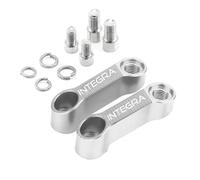Riser Di Sollevamento Per H&ONDA Integra 700 750 S 750D DCT NC750 NC750D Staffa Di Estensione Dello Specchietto(Silver)