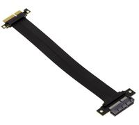 Riser Flat Estensione PCI Express Gen 4.0 Pcie x4 Maschio A Femmina, Flusso 8GB