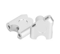 Riser Handlebar Clamp Adattatore per montaggio posteriore del manubrio con morsetto per manubrio universale per moto da 22 mm(Plating)