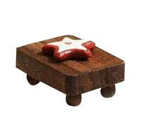 Riser In Legno - Espositore Rustico | Supporto Per Organizer Per Profumi E Colonia A Più Livelli, Ripiano Impilabile Per Collezioni - Zoccoli Per Gioielli, Vendita Al Dettaglio, Figure, Cupcake E Dess