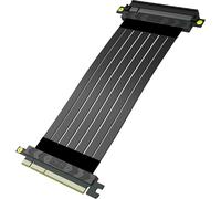 Riser-Kabel - AKASA - Riser Black X2 Mark IV - PCIe 4.0 x16 - 20 cm - Nero