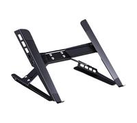 Riser laptop - Stand per laptop | Stand alto per desktop | Un laptop pieghevole ergonomico resiste a un montante di raffreddamento ventilato, l'ordine