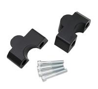Riser Manubri Moto Per Kawasaki Per Vulcan S650 VN650 EN650 Per Vulcan 650 2015-2022 Kit di supporto per manubrio rialzato Morsetti Manubrio(Nero)