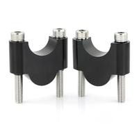 Riser Manubrio 22 Mm 7/8" Riser Universale Fat Bar Rialzo Manubrio Moto(Black,40mm)