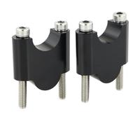 Riser Manubrio 22mm 1 1/8 "28mm Risers Manubar Riser Alluminio grasso bar universale(Black Riser 40mm)