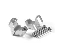 Riser Manubrio Accessori motociclette Riser manubrio per BMW Per S1000R 2021- Per M1000R 2023- Adattatore morsetto di montaggio sul manubrio Motorcycle Handlebar Riser(Silver)