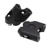 Riser Manubrio Alza Compatibile Con Suzuki Per V-Strom 250 650 Per Gladius Per SV650 Per Bandit Per DL650 1000 Riser Manubrio Da 7/8" 22 Mm Per Alzare Il Manubrio Di 30 Mm Di Per Altezza(Black)