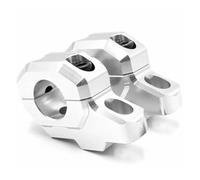 Riser Manubrio Alza Estendi Morsetto Per Kawasaki Per Z900C Per Z900RS 2017 2018 2019 2020 Adattatori Manubrio Da 30 Mm In Su E 22 Mm Per Estensione Staffa Montaggio Morsetto(Chrome)