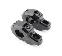 Riser Manubrio Alza Estendi Morsetto Per Kawasaki Per Z900C Per Z900RS 2017 2018 2019 2020 Kit Di Montaggio Per Manubrio Anteriore Moto Morsetto Per Manubrio Nero Cromato(Black)