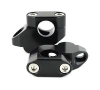 Riser Manubrio Alza Estendi Morsetto Per NC750X 2014 2015 2016 2017 2018 2019 22 Mm 7/8" Riser Per Manubrio Rialzato, Estensione E Offset, Supporto Per Manubrio.(Gloss Silver)