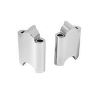 Riser Manubrio Alza Estendi Morsetto Per Sportster Per XL1200X 1200 48 Kit Di Estensione Blocco Sollevamento Manubrio Da 1" Per Moto 2010 In Poi Riser Manubrio 2" In Alluminio CNC(Chrome)