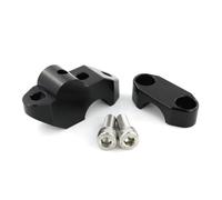 Riser Manubrio Alza Estendi Morsetto Per Suzuki Per V-Strom 250 Per V-STROM 650 Per DL650 Per V-Strom 1000 Per DL1000 Riser Manubrio Da 22 Mm 7/8" Offset Esteso Sollevato(Gloss Silver)