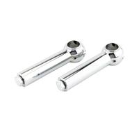 Riser Manubrio Alza Riser Per Manubrio Per Tutte Le Moto Con Diametro Della Barra Di 2,5 Cm 1" Per 2 3 4 5 Pollici Accessori In Alluminio Per Moto Ricambi Universali Per Moto(Chrome,5Inches)
