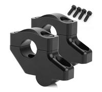 Riser manubrio argentati offset da 22 mm 7/8" rialzati, spostati ed estesi per Ba&ndit GSF250 400 600 650 750 1200 1250