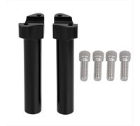 Riser manubrio CNC da 6,5 pollici per la maggior parte dei modelli Dyna con manubrio da 1 pollice (al centro) in alluminio