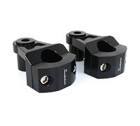 Riser Manubrio Compatibile con Triumph per Thunderbird per SE per Storm 2011 2012 2013 2014 25.4mm Manubrio per Moto Morsetti per Montaggio Riser Adattatore (Color : 1 UK)