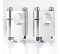 Riser Manubrio Compatibile Con Yamaha Per FZ8-N FZ8-S 2010 2011 2012 2013 2014 2015 22mm 7/8" Kit Di Rialzo Per Motocicletta Adattatore Per Riser Manubrio Morsetto