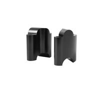 Riser Manubrio In Alluminio CNC Nero 2" Con Estensione Da 1" E Blocco Di Montaggio Manubrio Da 50 Mm Per Ha&rley Sportster XL1200 XL48 48 2010 In Poi Terminali Manubrios