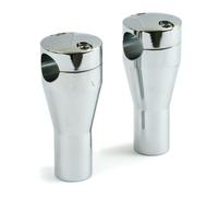 Riser manubrio in stile panhead cromo rialzo da 4 73-02 big twin twin cam b xl s