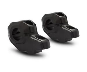 Riser Manubrio Inclinati Sw-Motech Diametro 22 mm Nero