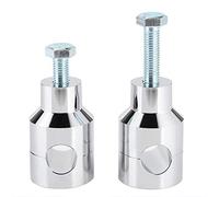 Riser Manubrio KIMISS, Morsetto Riser Manubrio 25mm/1in con Bullone Parti Universali per Moto Adatto per Bobber Chopper