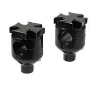 Riser manubrio maltese altezza 2" nero 73-02 big twin twin cam b xl sportster (e