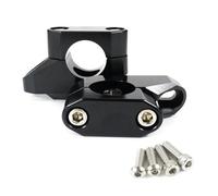 Riser Manubrio Morsetto Di Sollevamento Supporto Per Rialzo Manubrio Per Shadow 600 750 1100 VTX1300 R/S/C/T, Morsetti Per Mano Adattatore Per Spostamento All'indietro(Nero)
