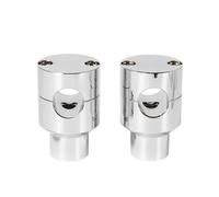 Riser Manubrio Morsetto Manubrio Kit Di Morsetti Per Staffa Sollevamento Del Manubrio Per Accessori Per Moto Da 22 Mm E 25 Per Manubri 1'' 7/8" Adattatore Universale Per
