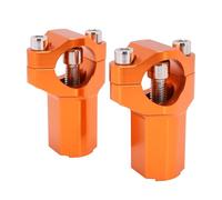 Riser Manubrio Moto 28mm,Morsetto Manubrio Rialzi Arancione