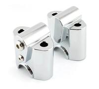 Riser Manubrio Moto Compatibile con R 18 I Riser del Manubrio della Moto Montaggio del Manubrio Adattatori del Morsetto di Sollevamento Accessori Riser del Manubrio della Moto(Chrome)