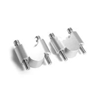 Riser Manubrio Moto Per Loncin Per VOGE 650DS 500R 500AC 500DS 500DSX 300AC 300DS Moto Manubrio Riser Morsetto Estendere Adattatore Trascinare Maniglia Bar Morsetti Manubrio Moto(Colore:Heighten-Silve