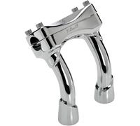 Riser manubrio Murdock BILTWELL 15 cm Argento