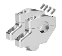 Riser Manubrio Offset Per Rebel CMX 250 300 500 1100 2017-2021 Riser manubrio(ARGENTO)