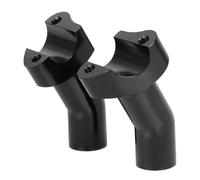 Riser manubrio PARKBlack da 3,5 pollici alti per Softail Dyna Touring Pullback in alluminio dritto