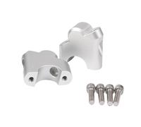 Riser manubrio Per BMW Per R1200R R 1200R R1200 RR 1200 R Motocicletta Alza I Riser Manubrio Anteriore Morsetti Per Riser Manubrio Spostati All'indietro Riser Manubrio Morsetto(Backward Hei-silver)