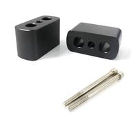 Riser Manubrio Per Moto Per BMW R1200GS / R 1200 GS Adventure R1200 GS 2008-2012, Regolatore Di Estensione, Adattatore Di Resistenza. Staffa Estensione Dell'Altezza Manubrio(NERO)