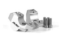 Riser Manubrio Per Moto Per X-ADV 750 XADV750 XADV ADV 150 ADV150 2017-2023 Adattatore Di Estensione Manubrio. Staffa Estensione Dell'Altezza Manubrio(Argento1)