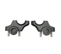 Riser Manubrio Per Moto Per Yamaha MT09 FZ-09 FZ09 XSR900 2012-2018. Regolatore Di Estensione Per L'altezza Del Manubrio. Rialzi Clip Di Aumento Dell'Altezza(NERO)