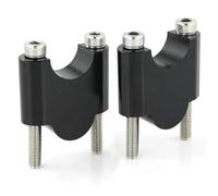 Riser Manubrio Per Motocicletta Per Suzuki DRZ400 DR-Z400E DR-Z400S DR-Z400SM DR-Z70 DR-Z110 DR-Z125 DR-Z250 DR 125. Kit Montaggio Riser Manubrio Regolabile(NERO,40 mm)