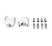 Riser manubrio Per R1200RT Morsetto Di Sollevamento Per Manubrio Offset Per Moto Per Manubrio Per Booster Con Kit Di Riser Offset Accessori Parti Universali Modificate(Silver)