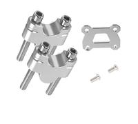 Riser Manubrio Per Yamaha MT07 FZ07 MT/FZ 07 2014-2020 TRACER 700 MT-07 Moto Cage 2014-2019. Regolatore Di Estensione. Staffa Estensione Dell'Altezza Manubrio(Argento)