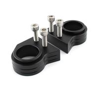 Riser manubrio Per ZZR-600 Per ZZR-400 1990-2008 Riser Manubrio Moto Morsetto Distanziatore In Alluminio Nero Sollevamento Manubrio 20 Mm Parti Modificate