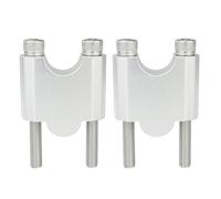 Riser manubrio Riser Manubrio Fat Bar 7/8" 22 Mm Moto Per Ducati(ARGENTO,No Clamp 40mm)