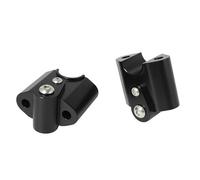 Riser Manubrioper Per BMW R18 Classic 2020 2021, Adattatore Di Estensione Morsetto Manubrio, Adattatore Altezza Rialzo Resistenza. Staffa Estensione Dell'Altezza Manubrio(NERO)