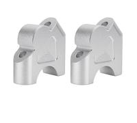 Riser Montaggio Manubrio Per R1200GS Per R1250GS LC Per S1000XR Per R1250RT Manubrio Move Mount Riser Manubrio CNC 32 Mm Rialzo Manubrio(Silver)
