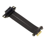 KALEA-INFORMATIQUE Nastro di espansione Riser PCI Express Gen 4.0, un maschio PCIe x1 a una femmina, con larghezza di banda di 16 GT/s
